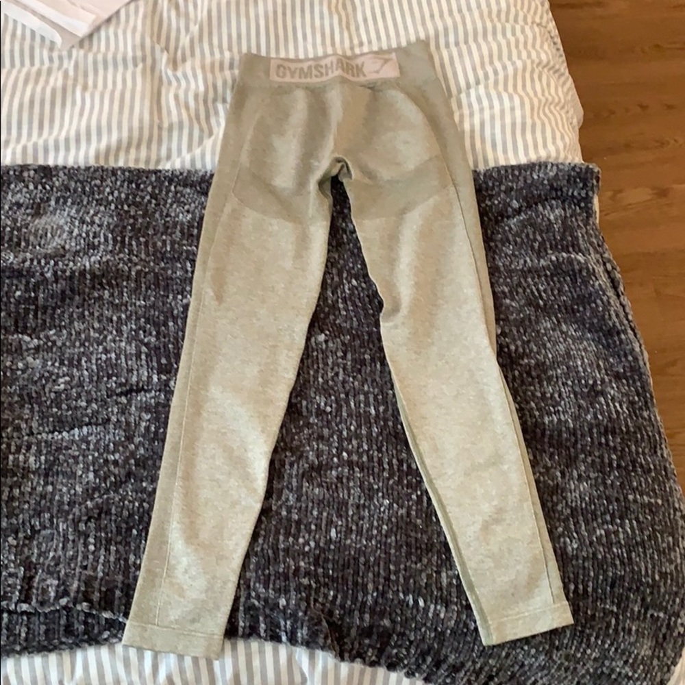 Gymshark Khaki High Waist Flex Size Small